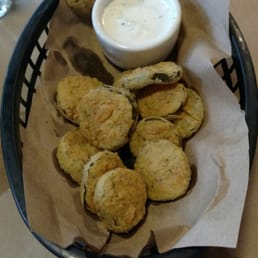 Frickles. Very tasty, but very small. Hard to share amongst three people. Frickles. Very tasty, but very small. Hard to share amongst three people.
