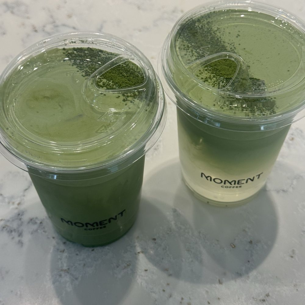 Moment Coffee - double matcha and coco matcha cloud - Coffee & Tea Near Me - Seattle, Washington Moment Coffee - double matcha and coco matcha cloud - Coffee & Tea Near Me - Seattle, Washington