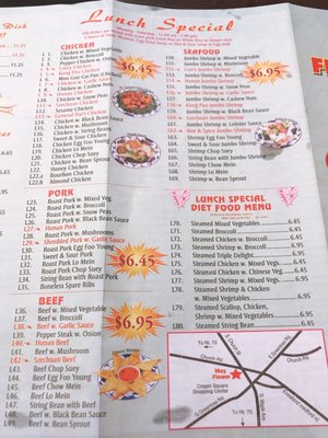 Menu photo 2 Mayflower Chinese Restaurant Marlton, NJ