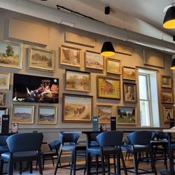 Bank Saloon - The south wall and other seating.