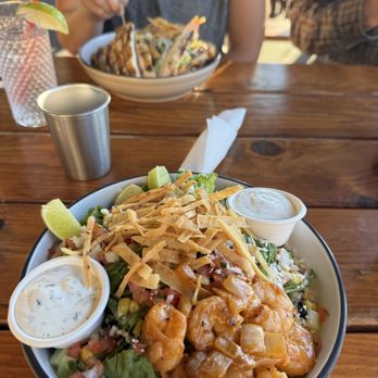 Little Water Cantina - taco salad with shrimp - Mexican Near Me - Seattle, Washington