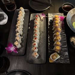 Lima Estilo Nikkei - Key Biscayne - Niku roll, spicy salmon and spicy tuna roll!