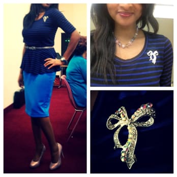 Tres Chic - My ensemble was pieced together by Tres Chic (also, check out my latest brooch purchase :-) - Personal Shopping Near Me