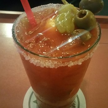 Harrys Lounge - Sarah May made this Bloody Mary from SCRATCH, best I had so far! - Sports Bars Near Me - Sacramento, California