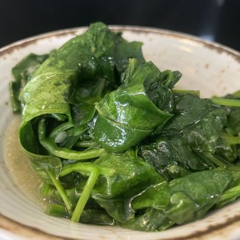 Melba's Restaurant - garlicky spinach. YUM. - Southern Near Me - New York, New York