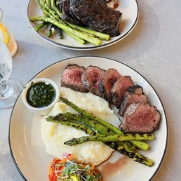 Hanger and Pic Hana Wagyu steak