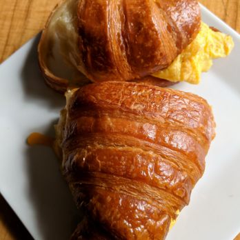Johnson Hall Coffee House - Egg & Cheese on Croissant - Coffee & Tea Near Me - Hulmeville, Pennsylvania