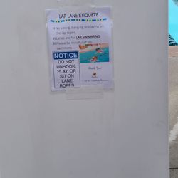 Kristen Glen Pool And Park - Lane regulations