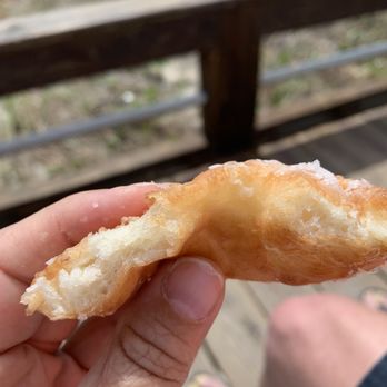 Britt's Donuts - a half eaten donut - Donuts Near Me - Carolina Beach, North Carolina Britt's Donuts - a half eaten donut - Donuts Near Me - Carolina Beach, North Carolina