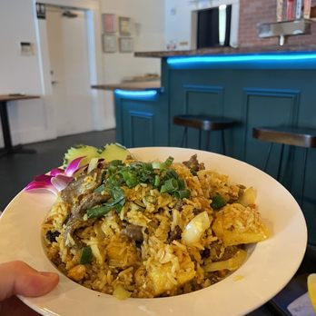 Hiso - Pineapple Fried Rice - Laotian Near Me - Sacramento, California Hiso - Pineapple Fried Rice - Laotian Near Me - Sacramento, California