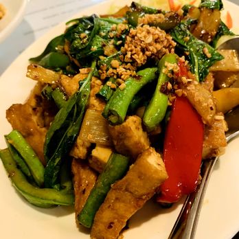 Thai Village - Tofu stir fry- it was okay - Thai Near Me - Aiea, Hawaii Thai Village - Tofu stir fry- it was okay - Thai Near Me - Aiea, Hawaii