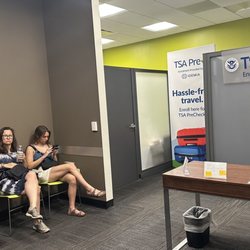 Global Entry Enrollement Center - Waiting room has only 6 chairs... and often has 20 people waiting.