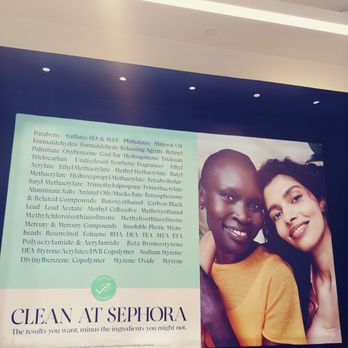 SEPHORA - Ingredients NOT found in Clean by Sephora products - Cosmetics & Beauty Supply Near Me - Pembroke Pines, Florida