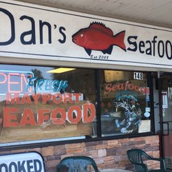 Dan's Seafood - Old school fish mkt with limited prepared foods.