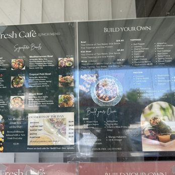 Fresh Cafe - Build your own bowl menu - Breakfast & Brunch Near Me - Escondido, California Fresh Cafe - Build your own bowl menu - Breakfast & Brunch Near Me - Escondido, California