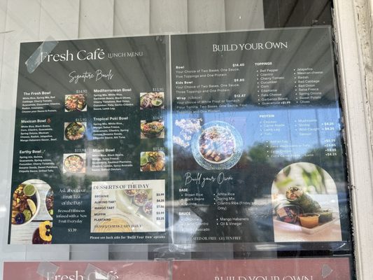 Menu photo 2 Fresh Cafe Escondido, CA Menu photo 2 Fresh Cafe Escondido, CA