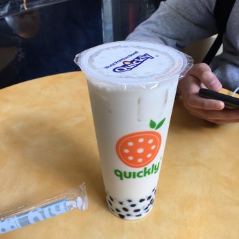 Quickly - Jasmine Milk Tea w/ Boba - Coffee & Tea Near Me - San Francisco, California