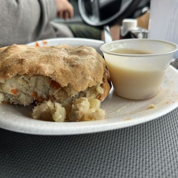 Muldoon's Pasties - Chicken pasty with chicken gravy - Desserts Near Me - Munising, Michigan