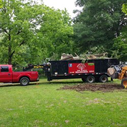 David Ousley's Tree Service - 20' Dump trailer and skid steer for bulk tree and debris removal