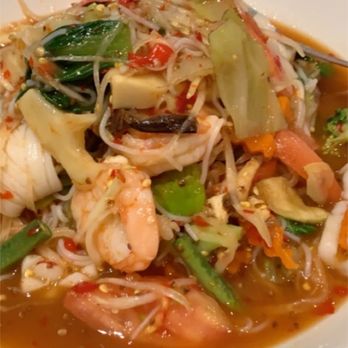 SriThai Thai Kitchen & Sushi Bar - Duluth - Papaya Salad with seafood - Japanese Near Me - Duluth, Georgia SriThai Thai Kitchen & Sushi Bar - Duluth - Papaya Salad with seafood - Japanese Near Me - Duluth, Georgia