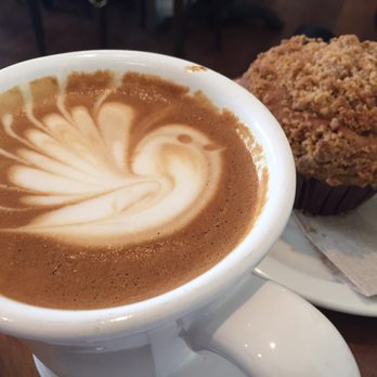 Urth Caffe - Great cappuccino art! - Coffee & Tea Near Me - Laguna Beach, California