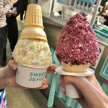 Sweet Jesus - kid sized birthday cake and red velvet themed ice creams - $13.56 - Desserts Near Me - Mississauga, Ontario