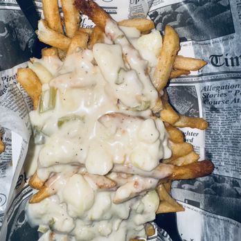 DJ's Clam Shack - New England clam chowder fries - Seafood Near Me - St. Augustine, Florida