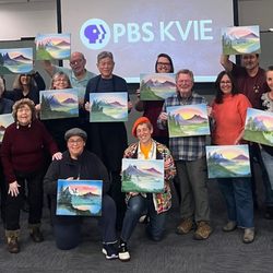 Painting with Rita - PBS KVIE - Donor Event - 01/19/2024