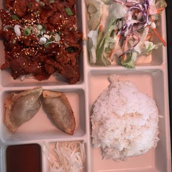 Korea House - Orient Express Restaurant - spicy pork box - Korean Near Me - Seaside, California Korea House - Orient Express Restaurant - spicy pork box - Korean Near Me - Seaside, California