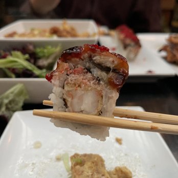 Moshi Moshi - Sun Dragon - Real snow crab, unagi, and tempura - Sushi Bars Near Me - San Francisco, California Moshi Moshi - Sun Dragon - Real snow crab, unagi, and tempura - Sushi Bars Near Me - San Francisco, California