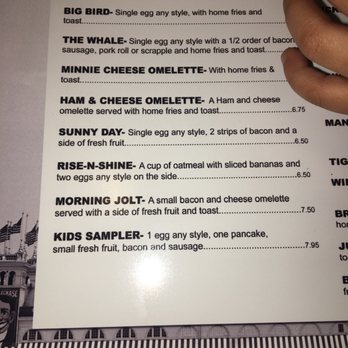 Amy's Omelette House - Love the kids menu - Breakfast & Brunch Near Me - Long Branch, New Jersey