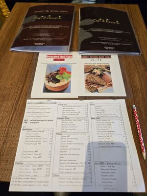 Menu photo 2 Cafe de l'Orangerie Vancouver, BC Menu photo 2 Cafe de l'Orangerie Vancouver, BC
