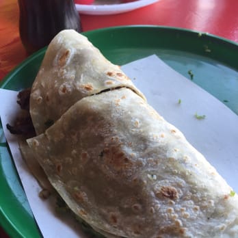 Tacos El Zurdo - this is a quesadilla - Tacos Near Me - Rosarito, BCN