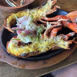 Tandoori lobster