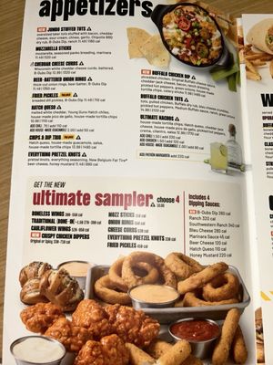 Menu photo 5 Buffalo Wild Wings College Point, NY