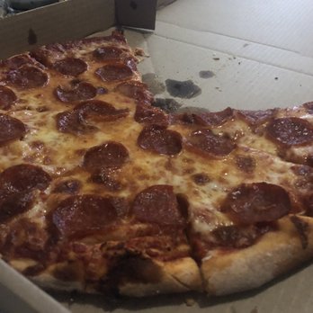 Ginos Pizza - 14" half cheese half pep, light cheese, well done   GinosFratel - Pizza Near Me - Grand Rapids, Michigan