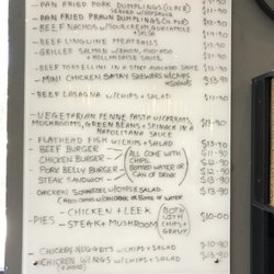 Twentytwo Cafe Bar & Grill - Takeaway menu