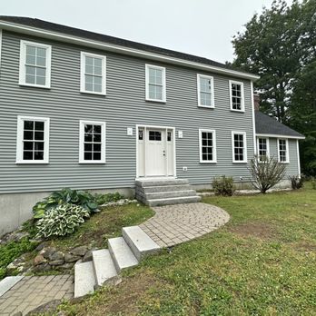 Refined Home Services - New certainteed monogram vinyl siding and Matthews brothers window installation we recently completed in Fremont, New Hampshire. - Roofing Near Me - Kingston, New Hampshire Refined Home Services - New certainteed monogram vinyl siding and Matthews brothers window installation we recently completed in Fremont, New Hampshire. - Roofing Near Me - Kingston, New Hampshire