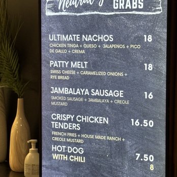 Caesars Superdome - menu in Mercedes End Zone Club - Stadiums & Arenas Near Me - New Orleans, Louisiana