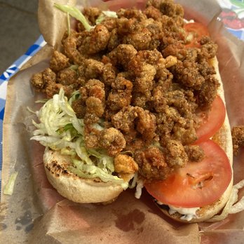 Sea Salt Eatery - Fried crawfish po' boy! So much flavor!! Very very good!! - Seafood Near Me - Minneapolis, Minnesota Sea Salt Eatery - Fried crawfish po' boy! So much flavor!! Very very good!! - Seafood Near Me - Minneapolis, Minnesota