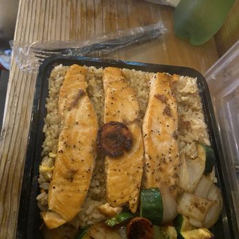 Steaks LA - Salmon plate (hibachi) - Meat Shops Near Me - Inglewood, California Steaks LA - Salmon plate (hibachi) - Meat Shops Near Me - Inglewood, California