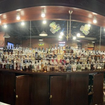 The Old Talbott Tavern - Huge selection of bourbon at the bar. - Bars Near Me - Bardstown, Kentucky