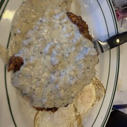 JackJack's Diner - Chicken Chicken-Fried Steak & Eggs