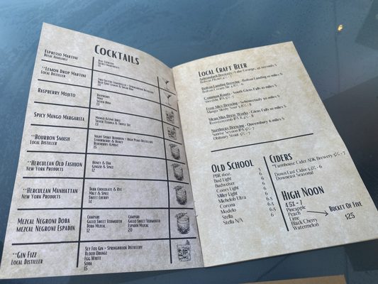 Menu photo 3 Gaslight Lake George, NY