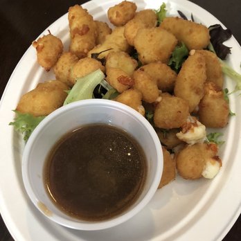 Lobster Cooker - Fried cheese curds and gravy (not GF) - Seafood Near Me - Freeport, Maine