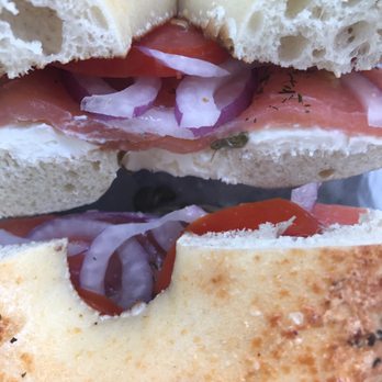 Bite the Bagel - The lox on Garlic Parmesan - Coffee & Tea Near Me - Killeen, Texas Bite the Bagel - The lox on Garlic Parmesan - Coffee & Tea Near Me - Killeen, Texas