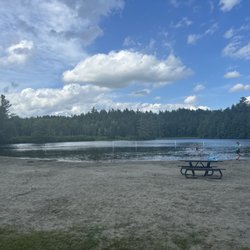 Green Mountain National Forest - Hapgood Pond Campground - Gorgeous, quiet, shallow warm lake, part of the Green Mountain National Forest.