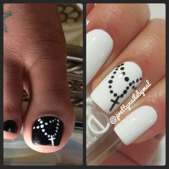 Metro Nails - my design done at metro nails on the left, the design inspiration on the right. - Nail Salons Near Me - Providence, Rhode Island Metro Nails - my design done at metro nails on the left, the design inspiration on the right. - Nail Salons Near Me - Providence, Rhode Island