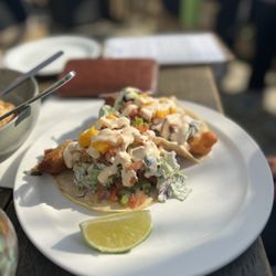 Gather Cafe & Taphouse - Arctic Char tacos