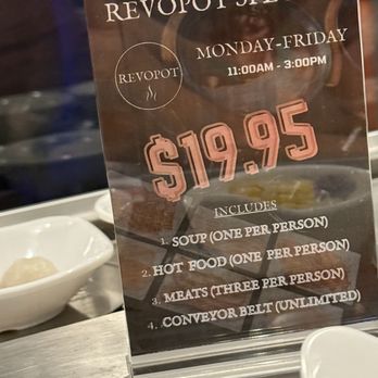 Revopot - Lunch special pricing - Chinese Near Me - San Jose, California